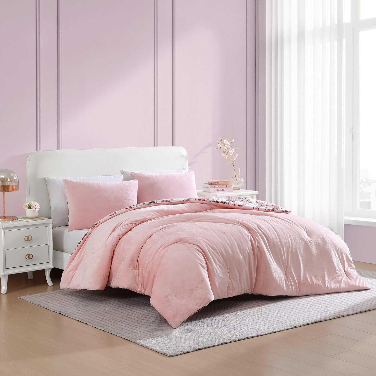 imageBetsey Johnson Velvet Solid ComforterSham SetVelvet Solid Pink