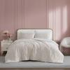 imageBetsey Johnson  Queen Comforter Set Reversible ampamp ButterySoft Faux Fur Bedding wMatching Pillowcases Medium Weight for Year Round Use 3 Piece Bed Sets Betseys Leopard BeigeKing